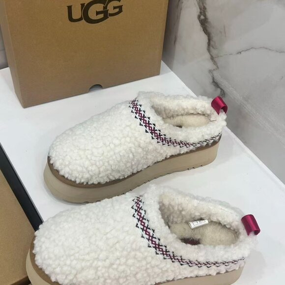 UGG Tazz Slipper Heritage Braid Natural - Picture 7 of 9